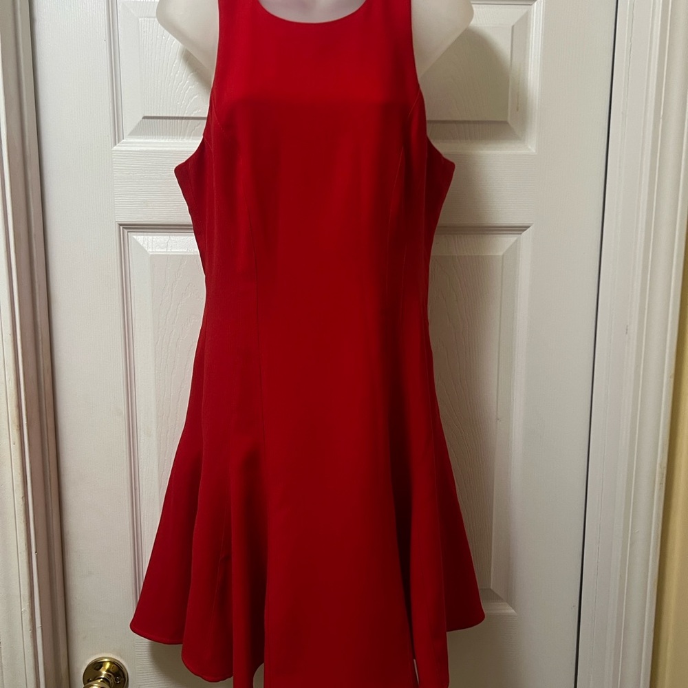 Trina Turk Scarlet Sleeveless Mini Dress